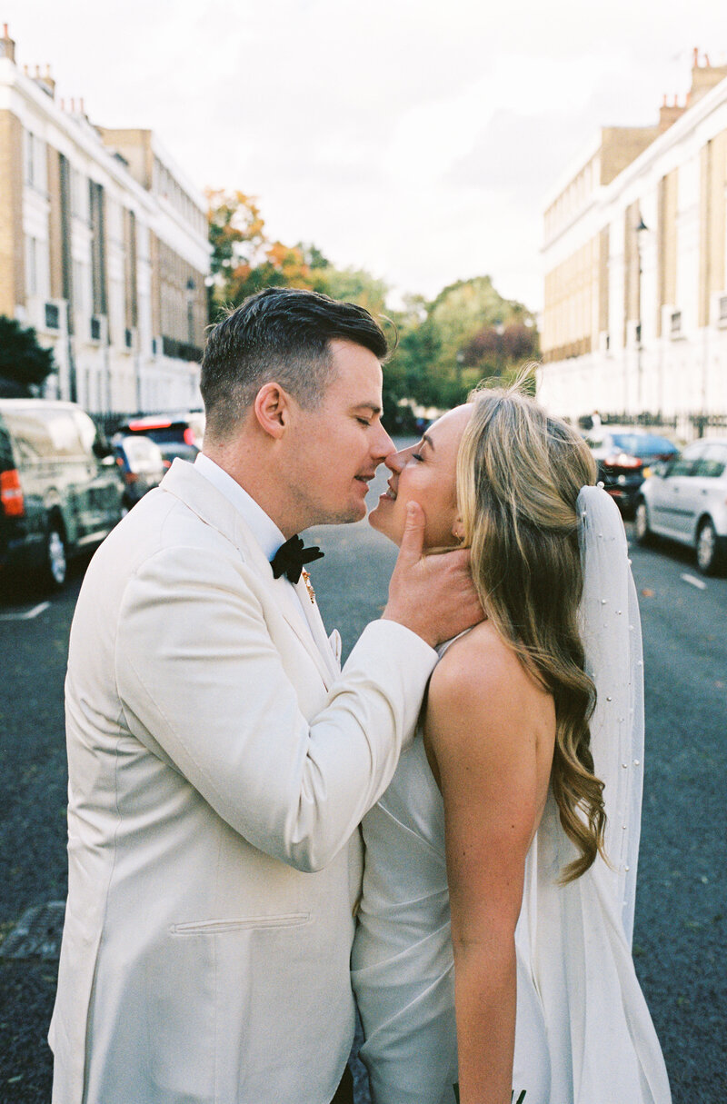 120mm couple portrait in London