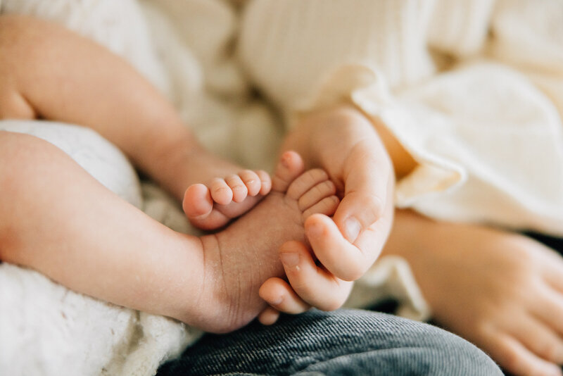 In Home Lifestyle Newborn Photo Session Spring Hill TN