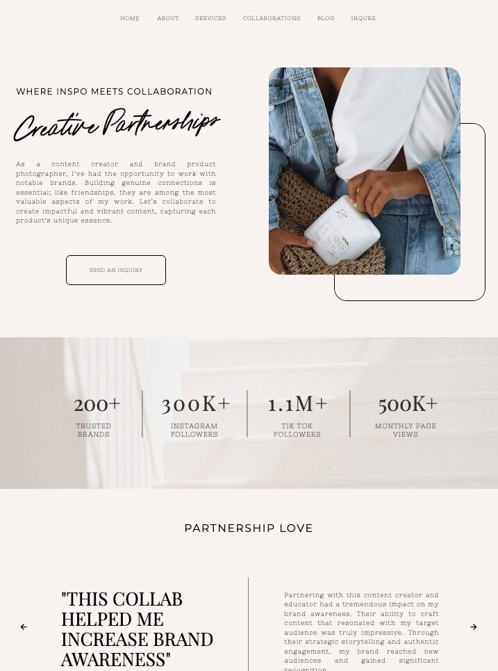 Hadley Website Template Gallery Image 7