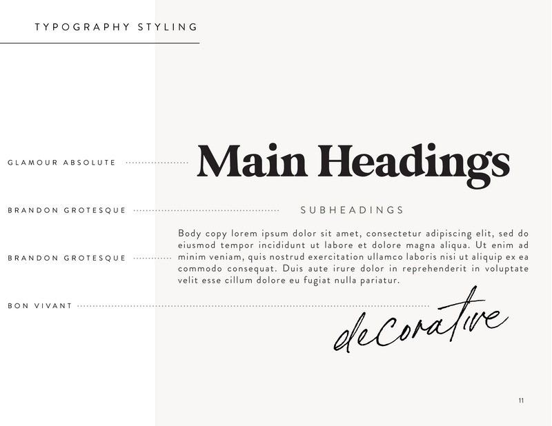 C&I Branding Style Guide_Typography Styling