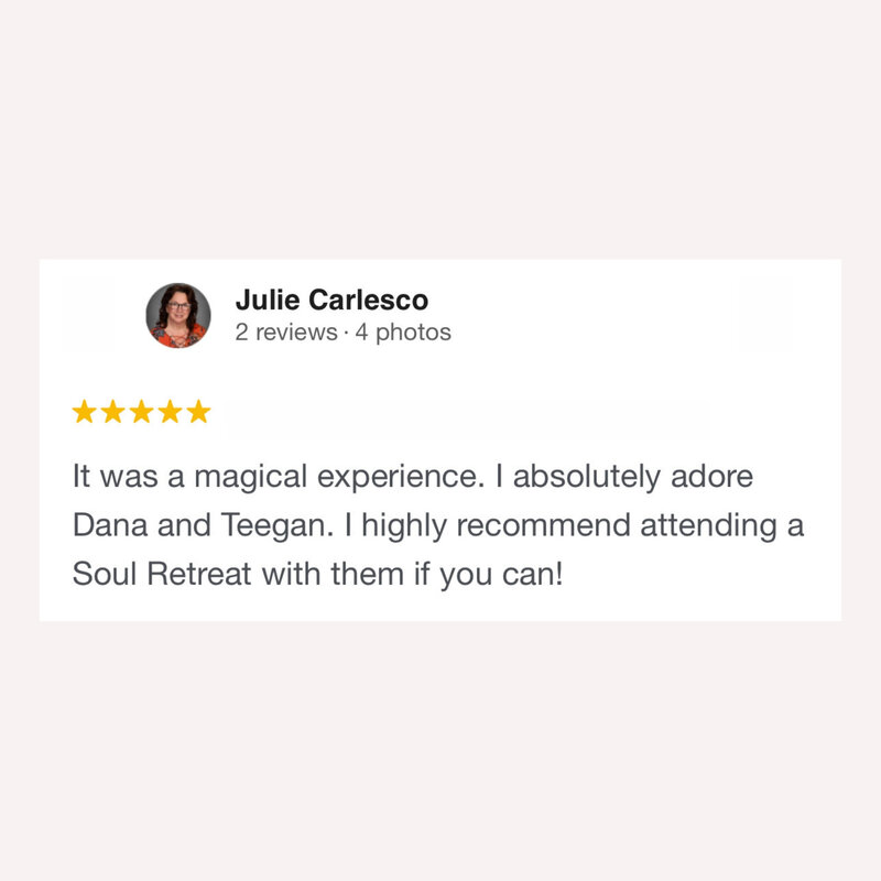 testimonial of soul retreat with dana haines