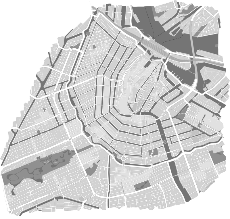 map amsterdam Inxxx zonder pin