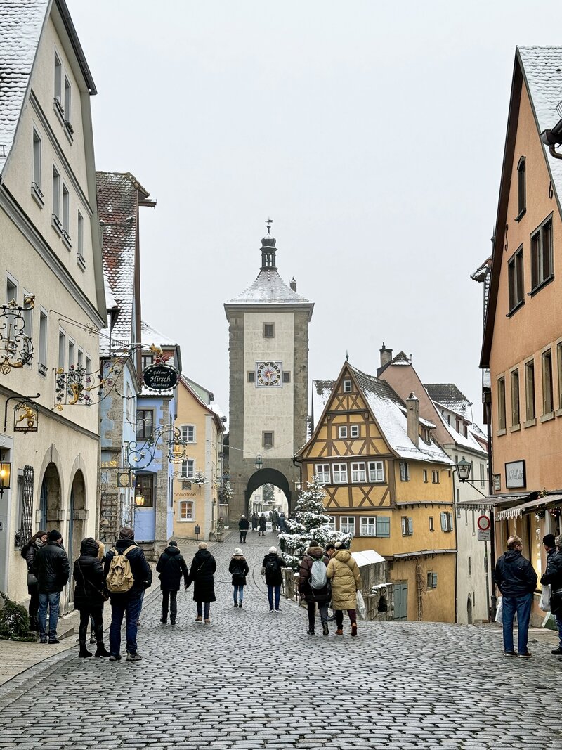 Rothenberg ob der Tauber famous tower 