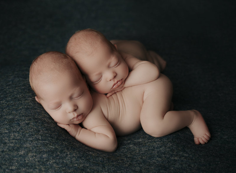 Twin Newborn Photos Austin Texas