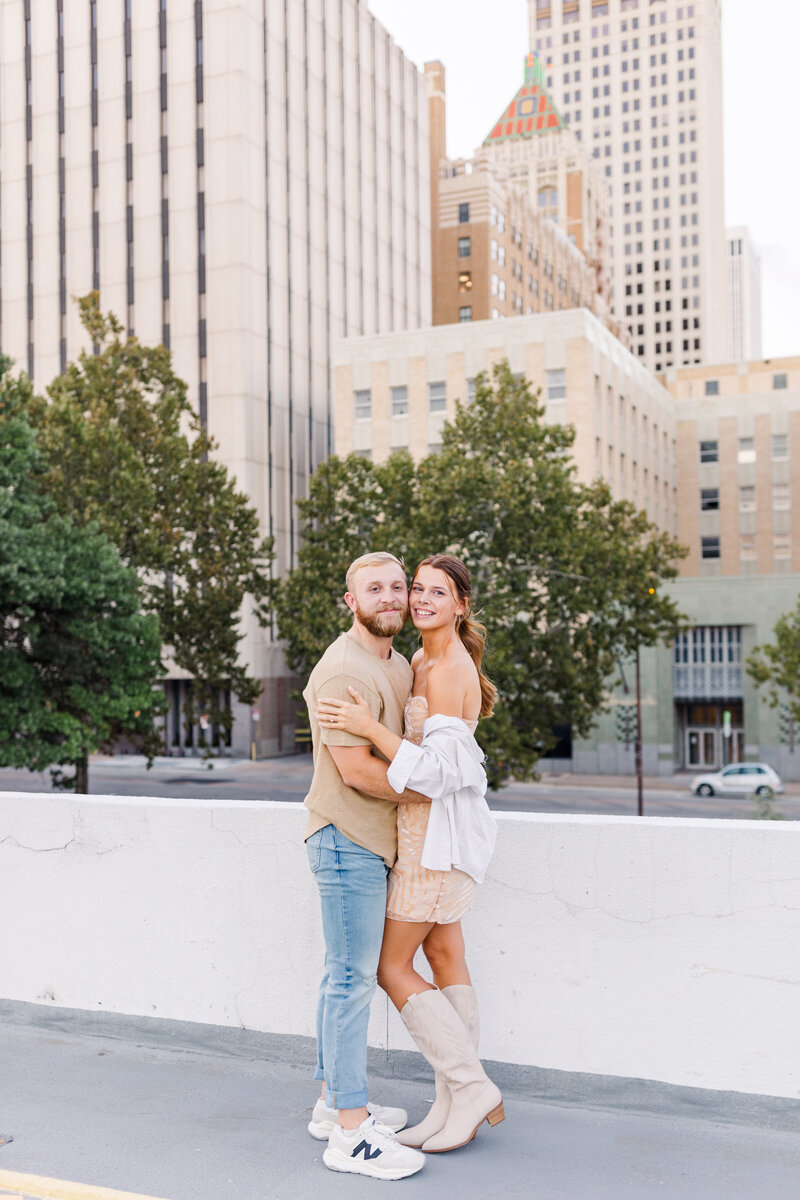 Morgan and Connor Engagement Session | Marissa Reib Photography | Tulsa Wedding Photographer-192