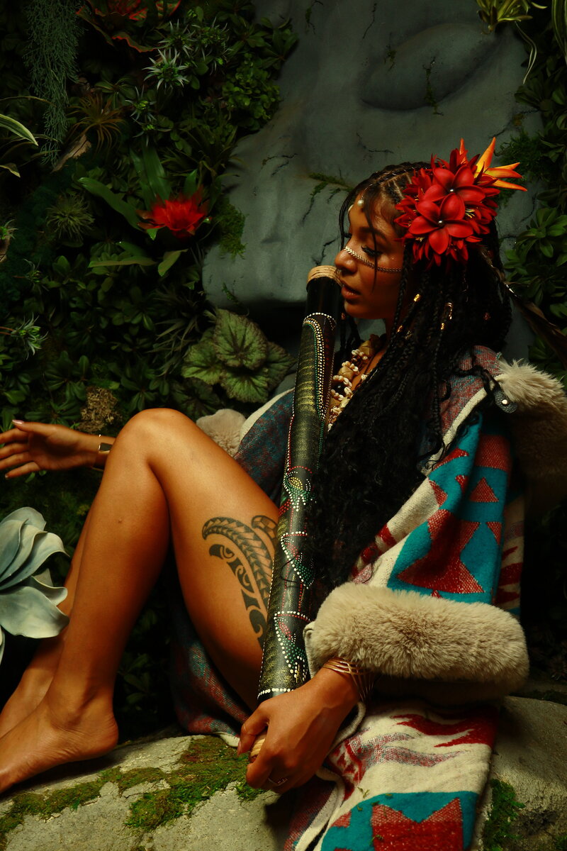 In this picture is Alara Vaiana, Inner child healer, coach, and speaker speaker,