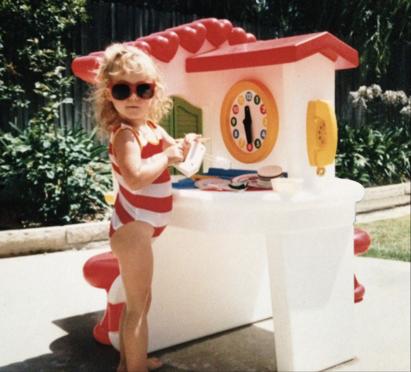Baby photo of Truss's Chef Tayler Bailey