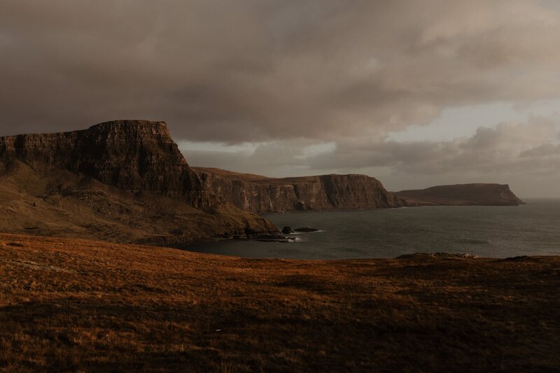 landscape photo from elopement