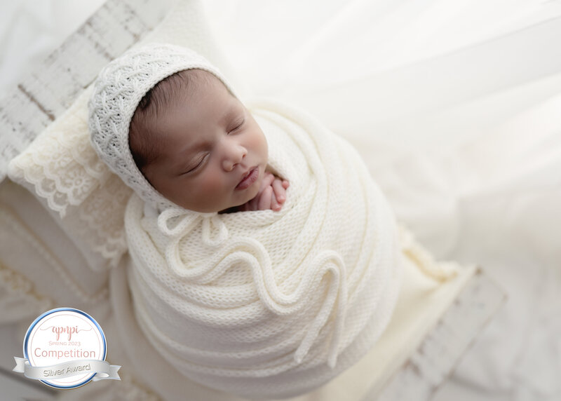 Meraki Photographic Creations - Silver Award APNPI 2023 Newborn Photography Competition