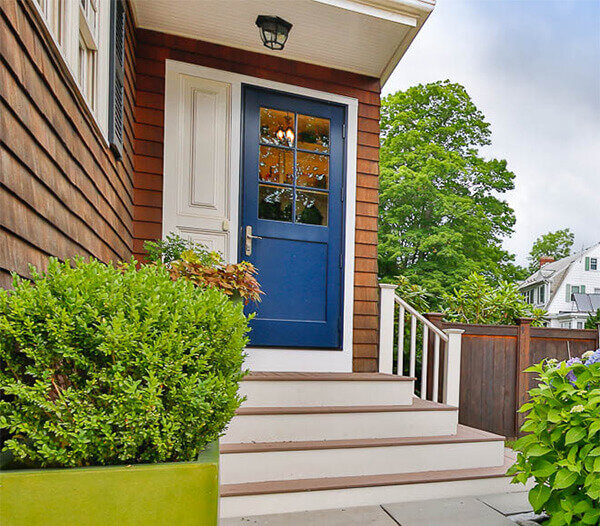 Blue Front Door, Luxury Realtor Brookline MA Crafted Path Home By Noha Soliman
