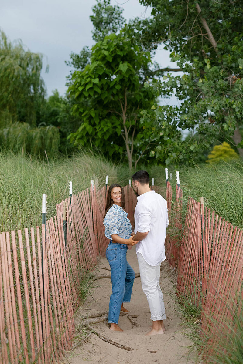North Shore Chicago Engagement Photos 34