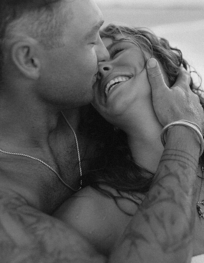 couple embracing
