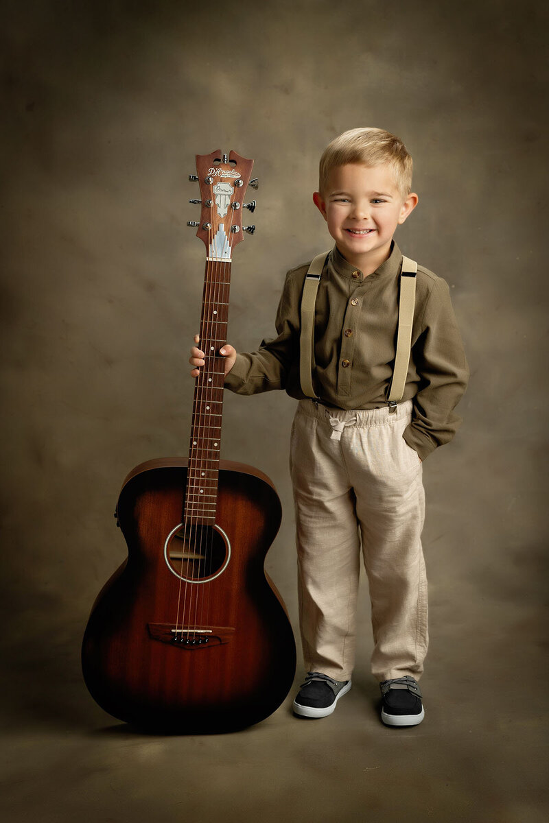 Guitar Poses for Musician Portraits