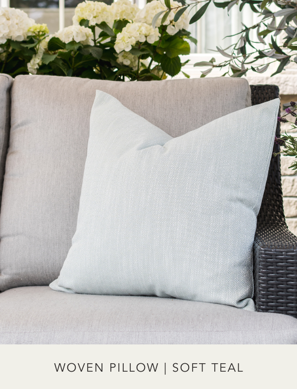 Woven Outdoor Pillow_Soft Teal_by_Erin Interiors1