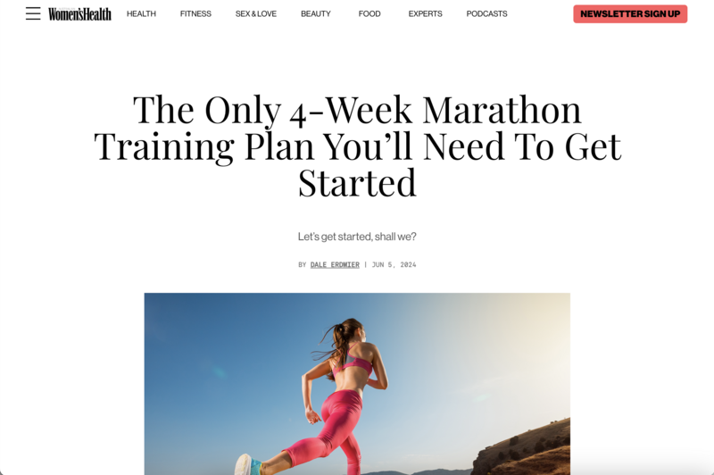 Dale Marie feature: Experts Weigh In: These Are The Best Running Sunglasses for Women