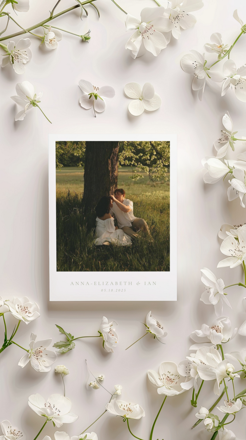 photo Save the Date mockup