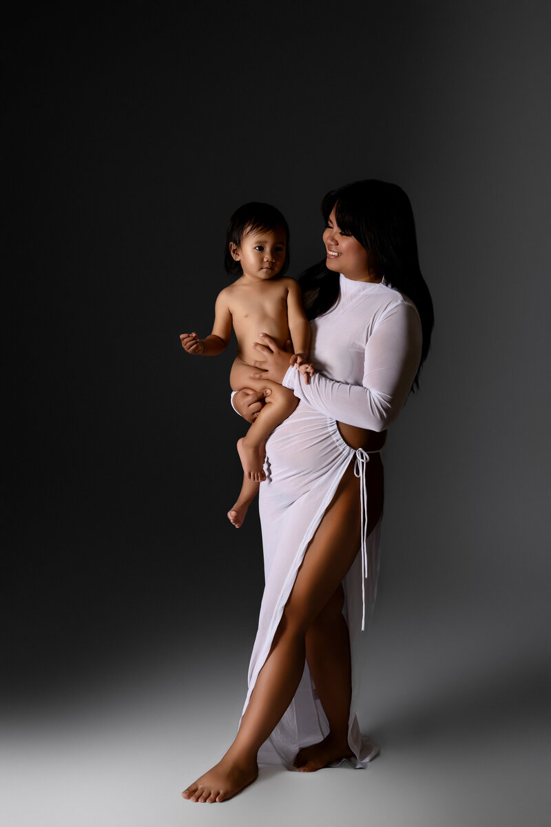 family photographer in dixon, ca. family portraits. photography session. motherhood. mommy n me. baby girl. editorial. in studio session