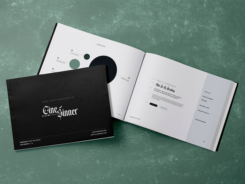 CineSinner Branding Guide 1
