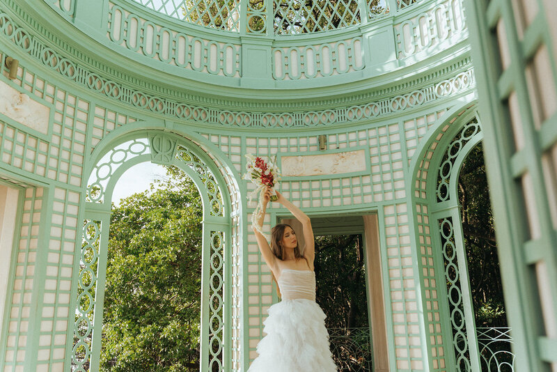 miami wedding photography, bridal portrait from miami wedding