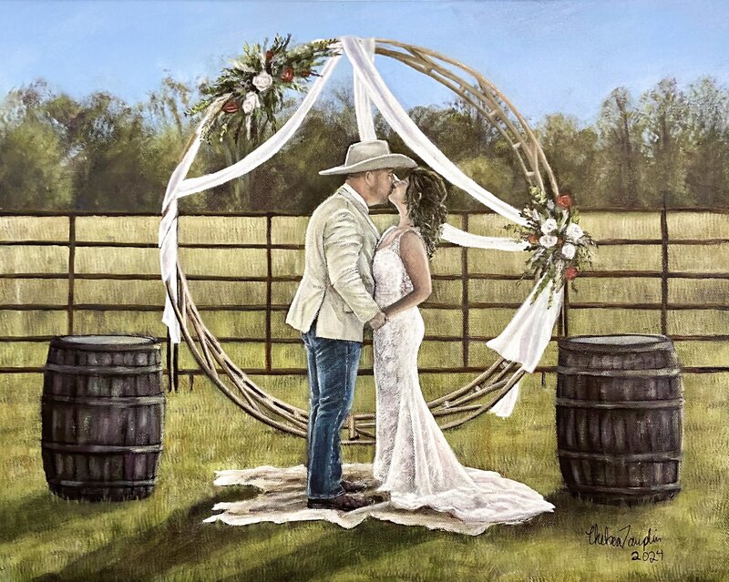 Karli Wedding Painting