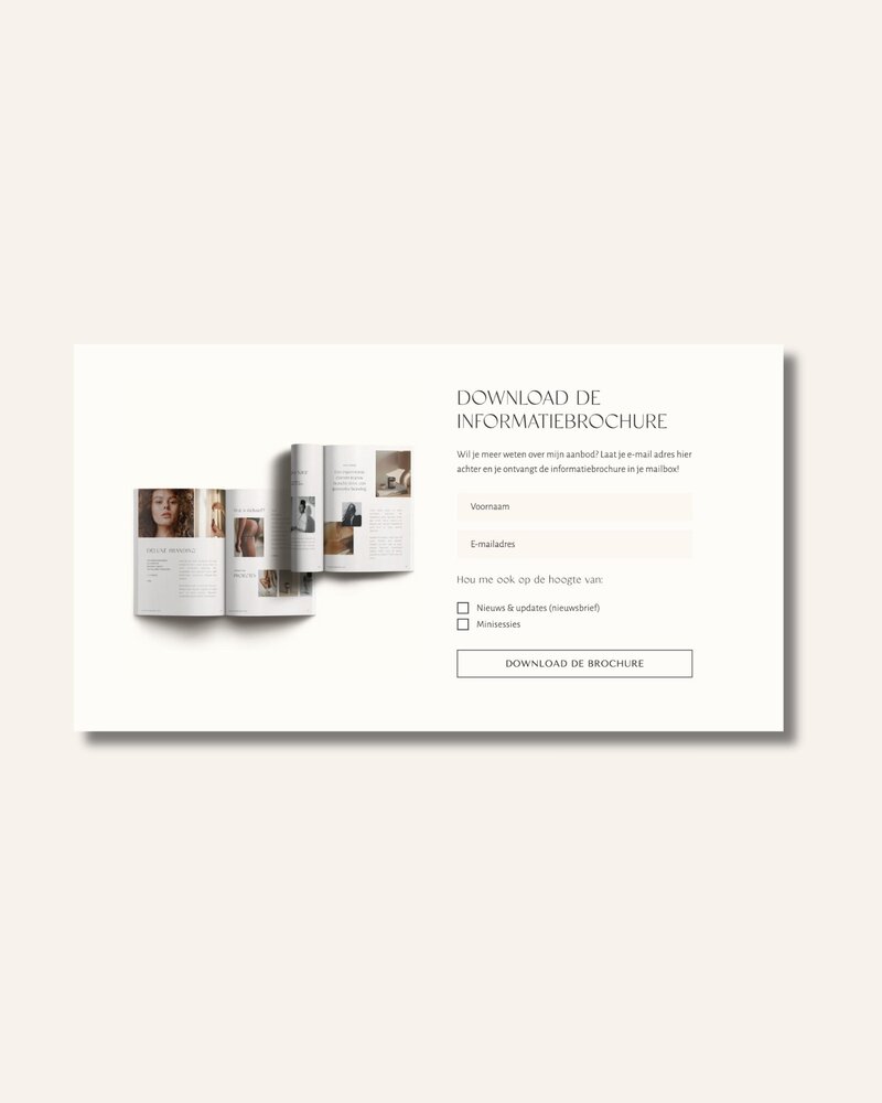 Opt-in forms Wabi Sabi 3