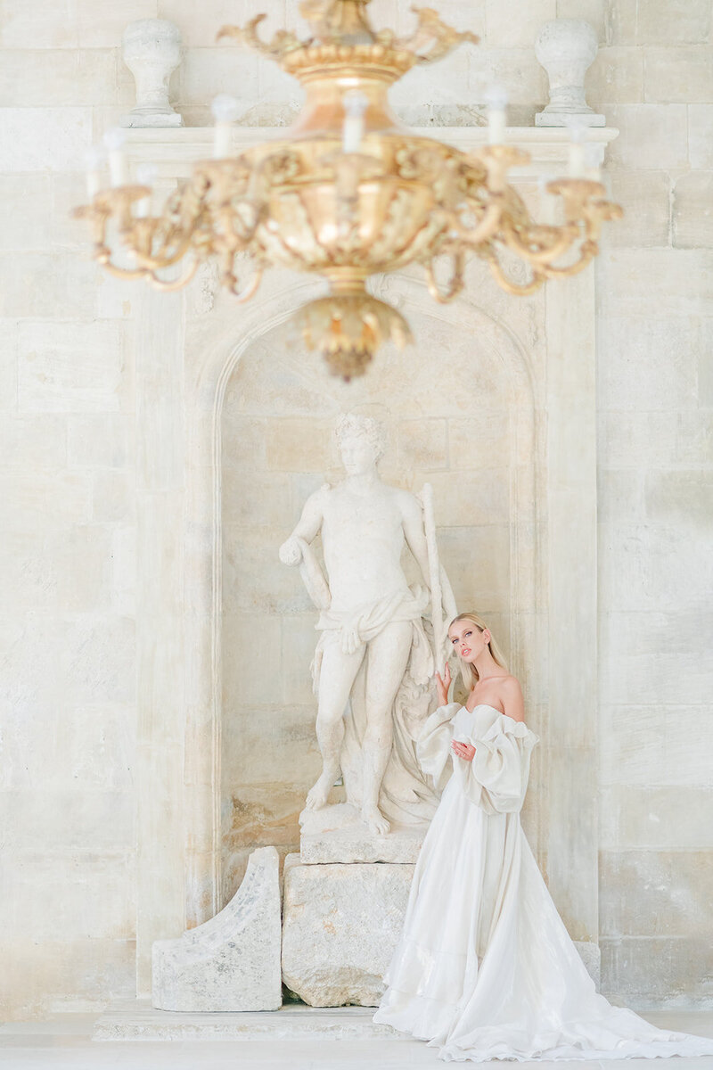 Morgane Ball photographer mariage wedding paris france chateau de villette editorial bride