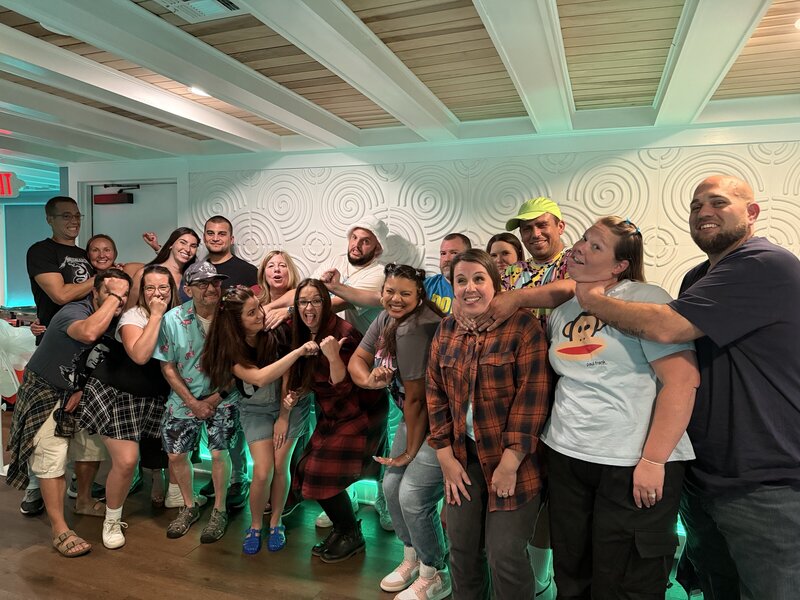 group of therapists spending time together