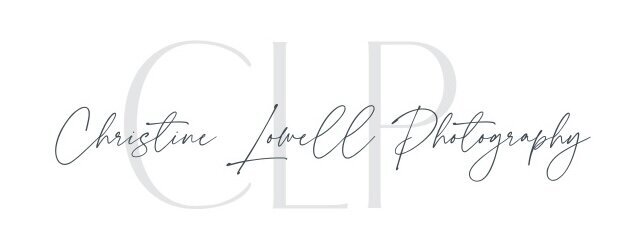 CLP initials with Christine Lowell Photography words on top