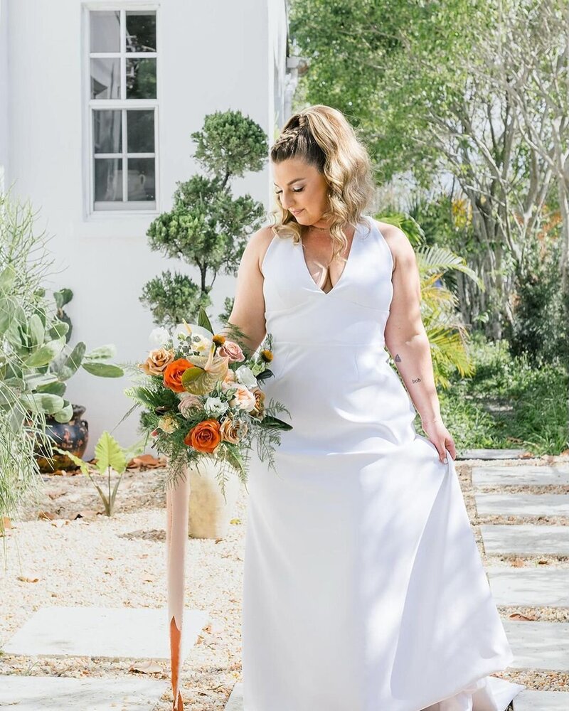 Bride Getting Ready