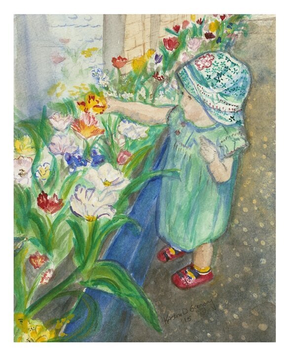 KD Gregory fine art Grove-Girl