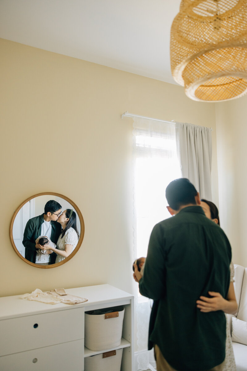 In Home Newborn Photo Session Nashville TN
