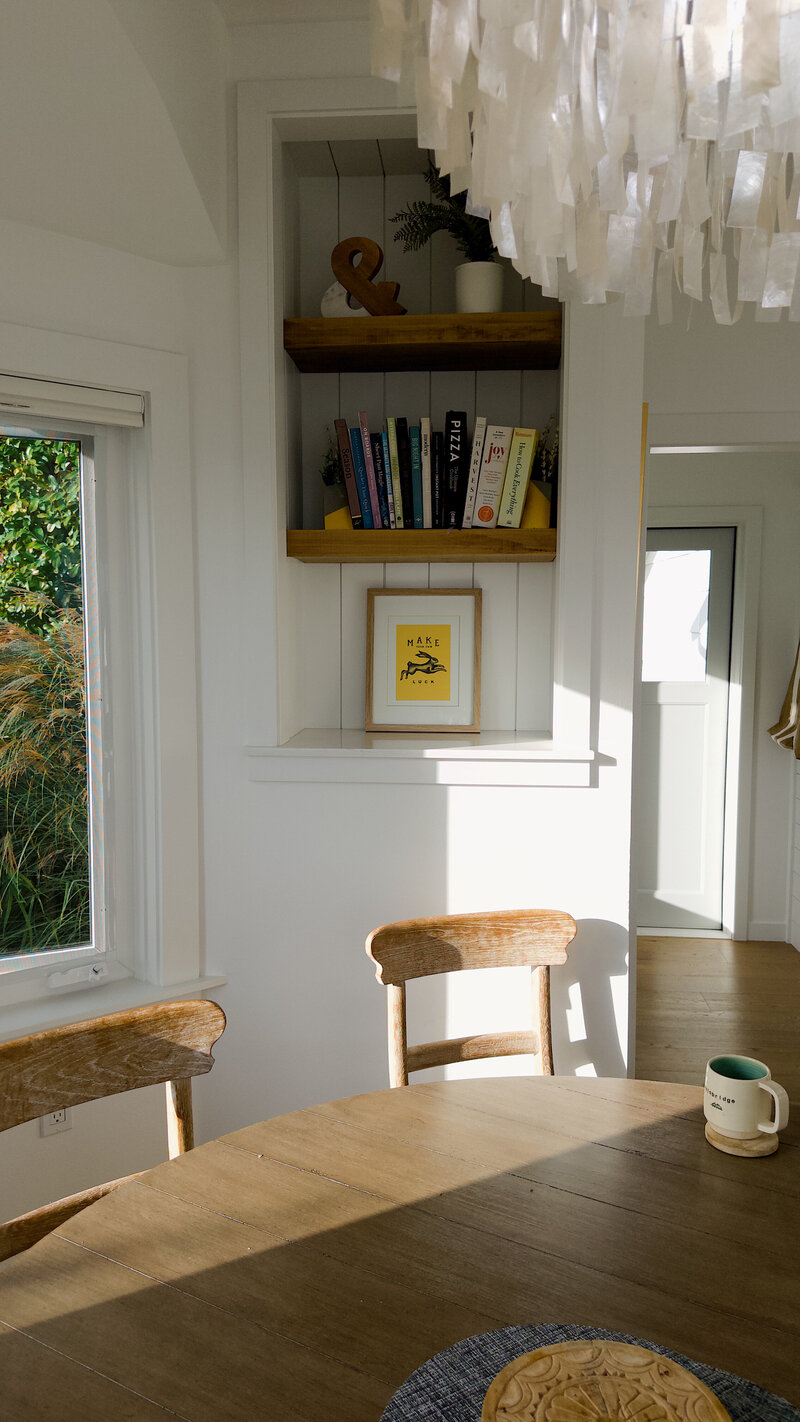 Dining room interior in Twin Cities vintage home
