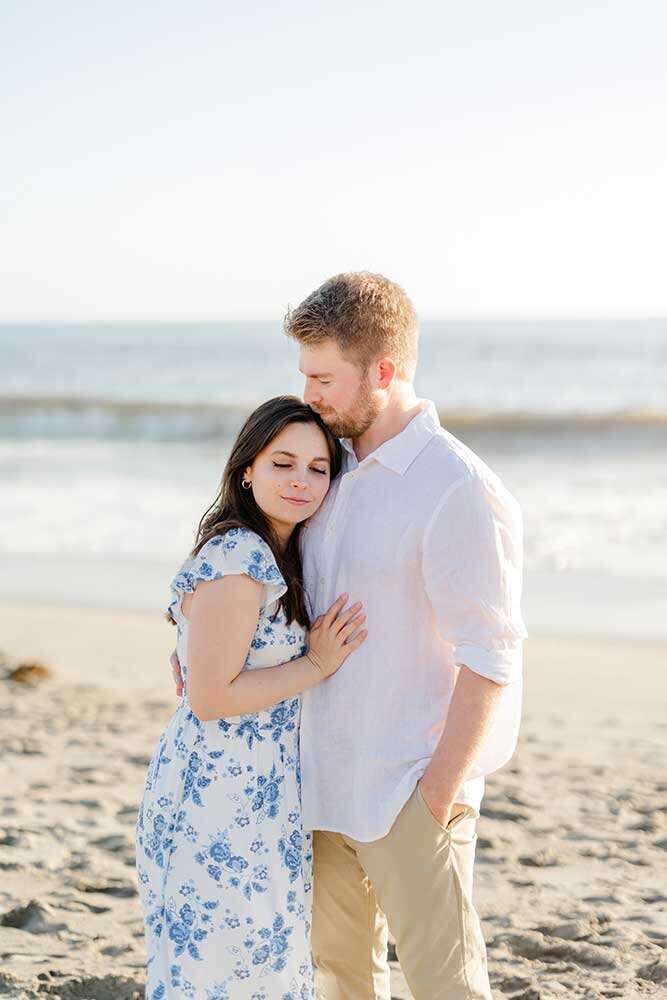 half moon bay engagement photoshoot - bay area engagement photographer