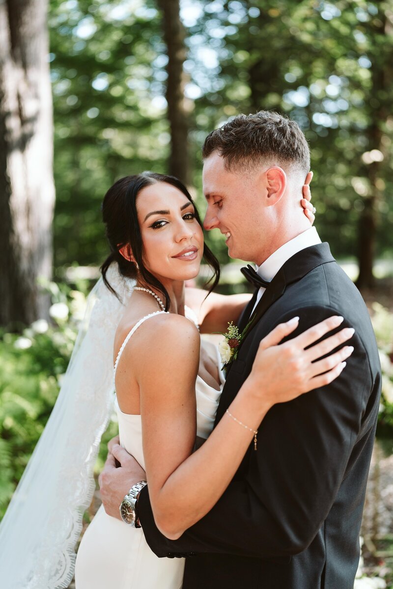wedding photographers new hampshire Garden at Uncanoonuc