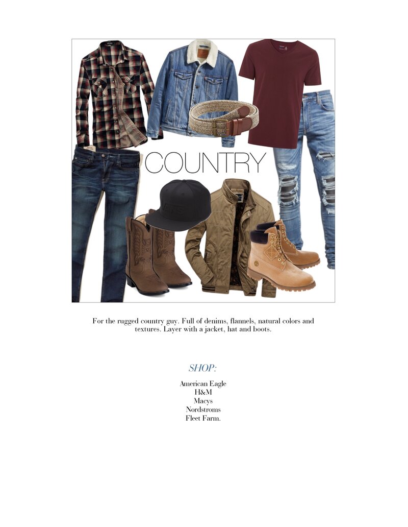 style guide 33 guys country