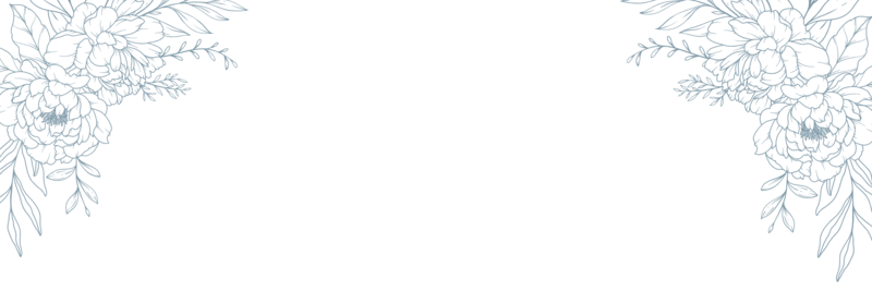Floral Line Art Overlay