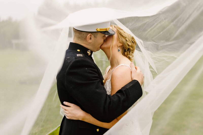 military bridal portraits new hampshire