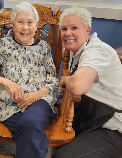 Debbie and Mom 1 Sweet Babes Creamery