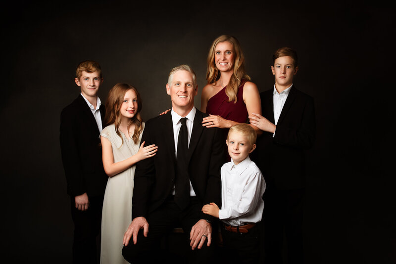 Christmas Session at moss rock in Hoover, Alabama