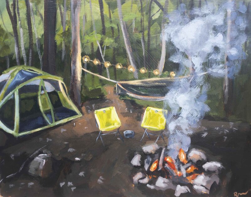 Original artwork by Rachel Vaught Art