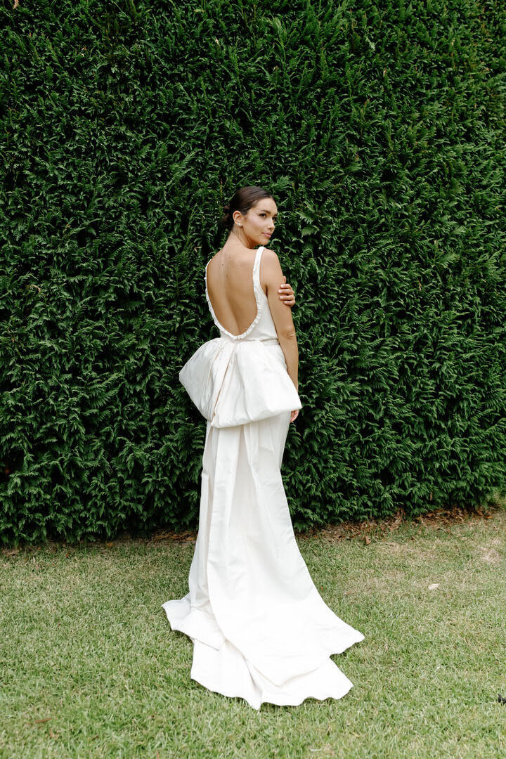 European inspired bridal look