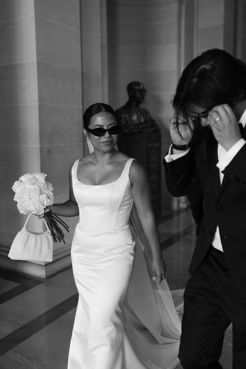 Sydnee Marie Photography -- San Francisco City Hall Wedding -- Sneaks-65