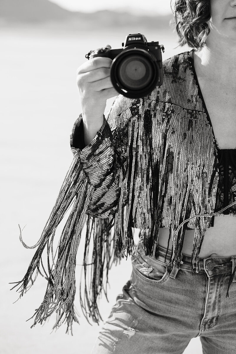 Bride and groom walk up memorial steps at their DC wedding