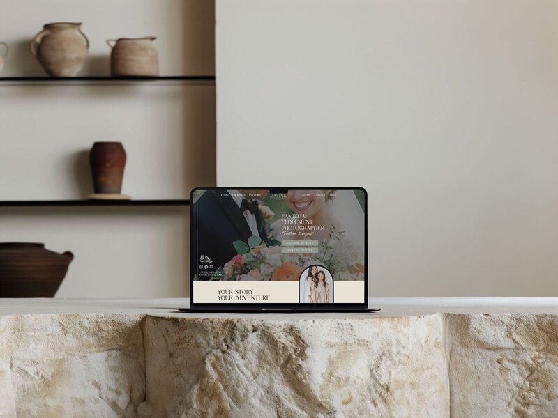 showit website template photographer