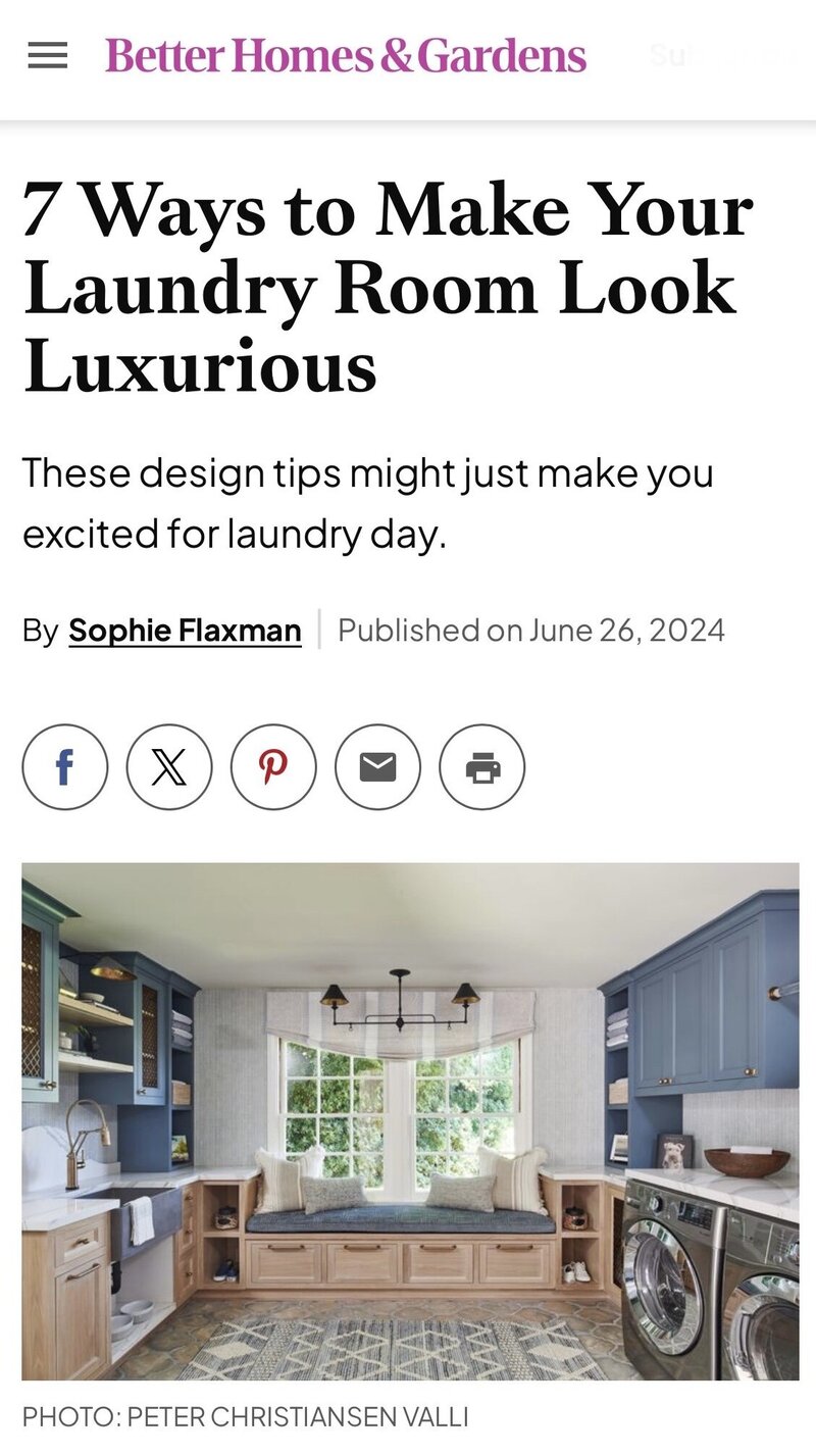 Better Homes & Gardens Feature