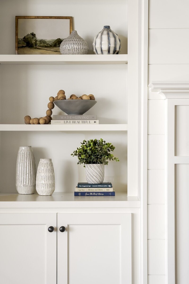 Stylish transitional entryway foyer designed by Haven + Harbor