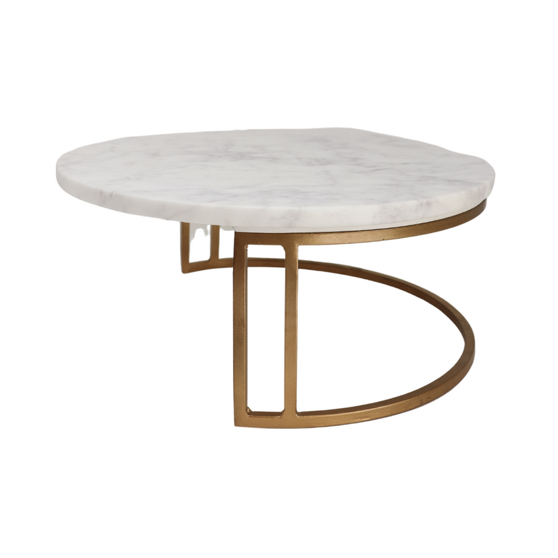 RILEY Marble Dessert Stand – LRG