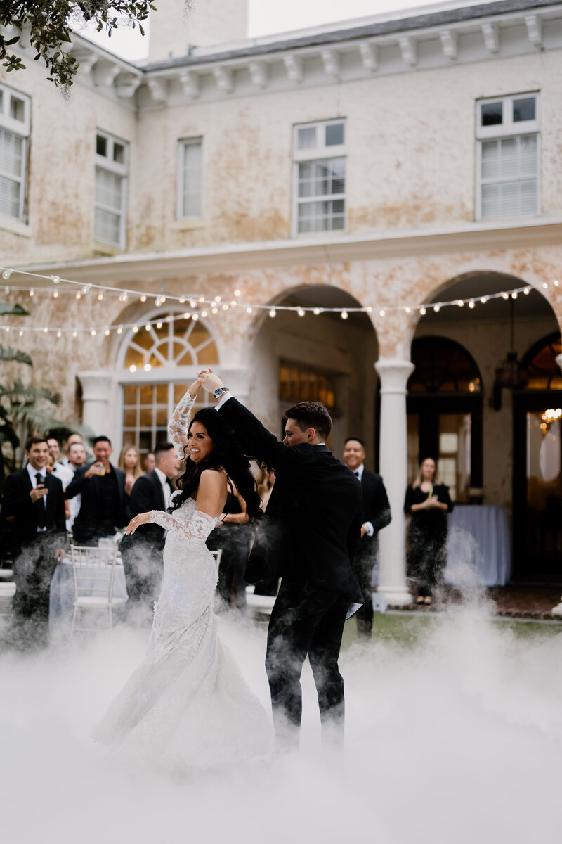 Bride's Prada shoes by wedding photographer in KC, Abbey Regnier.