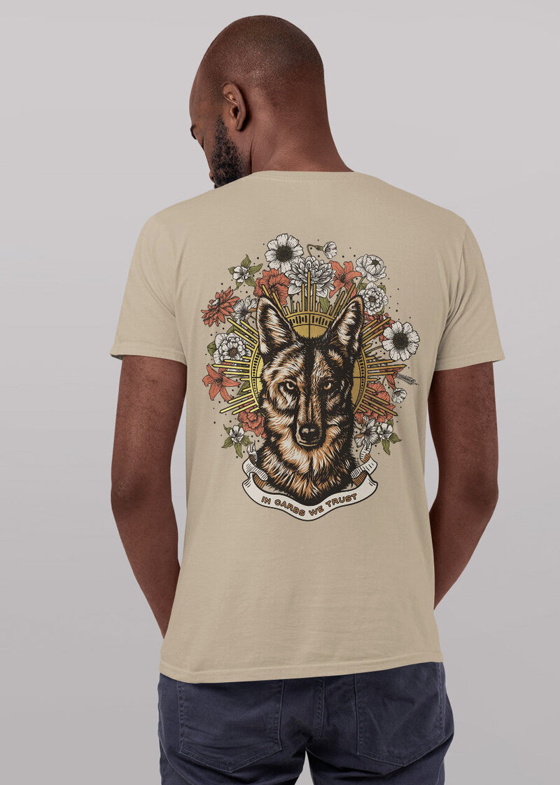 pink coyote t shirt mockup copy