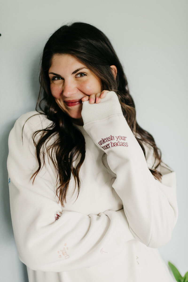 Be brave sweatshirt Jenna Overbaugh